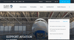 Desktop Screenshot of flightsafety.org